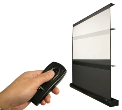 Motorized Floor Rising Projection Screen 100 Inch,Floor Projection Screen Motorized