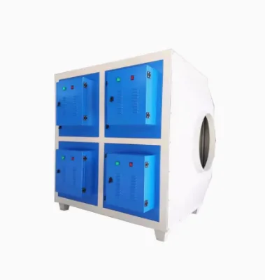 High Voltage Electrostatic Plasma Flue Gas Purifier, Smoke Purification and Environmental protection Oil Fume Processor
