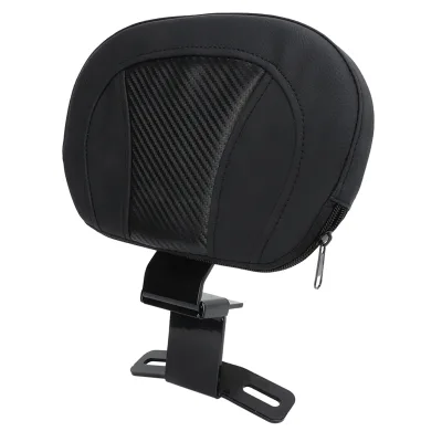 Motorcycle Passenger Seat Backrest Comfortable Strong Support Stabe Balance Removable Universal for Motorbike
