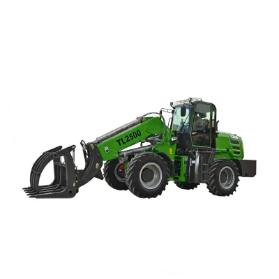Municipal Yard Material Piling TL2500 Torque Converter Transmission Hub Reduction Axle Telehandler Telescopic Loader