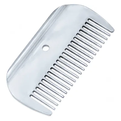 Factory Wholesale Horse Care Gear Horse Hair Grooming Comb Custom Logo Metal Material Horse Curry Comb