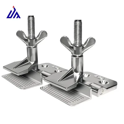 Stainless Steel Butterfly Hinge Clamp for Semi-Automatic Screen Printer Screen Printing Frame