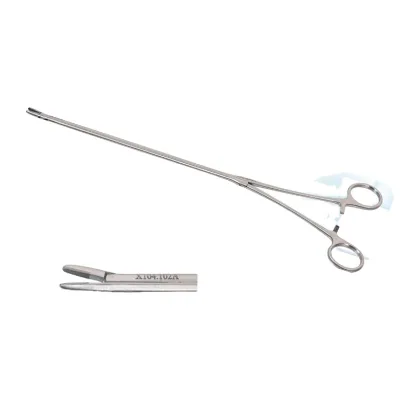 Thoracoscopic Surgery Needle Holder Forceps  Curved