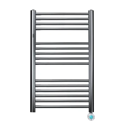 Customizable Chrome Electric Towel Rail for Bathroom Plug in