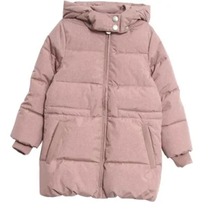 Custom Children Clothing Long Winter Jacket for Kids Padding Jacket Girls