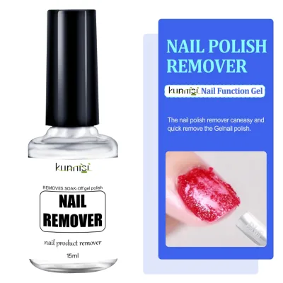 Professional Easy & Quick Gel Nail Polish Remover Magic Liquid and Plastic Pad for Safe Soak off Soak off Gel Polish