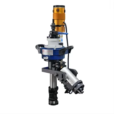ISE-850-2 2000W Electric I.D. 600-820mm Pipe End Processing Machine with 0-40 Adjustable Beveling Degree