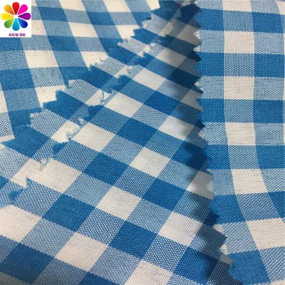 New 40S Yarn Dyed 100% Cotton Jacquard Plaid Flannel Voile Fabric Eco-Friendly Stretch Weft for Boys & Girls Soft T Shirt Fabric