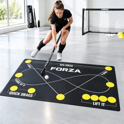 Ice Hockey Venue Printed Skill Carpet Non-Slip Rug for Living Room Sports Training Decor Hockey Shooting Mat