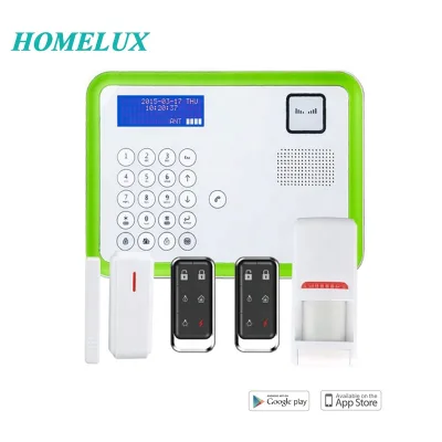 Wireless&wired  GSM&PSTN SMS Home Security Alarm System Kit