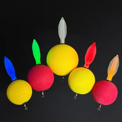 New Upgraded Fishing Ball Float Light - Luminous Day and Night Dual-use Electronic Foam Fishing Ball Float