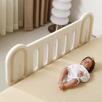 Hot Sale Adjustable Bed Safety Rail Durable Under Mattress Baby Bed Rail for Toddler Bed Transition