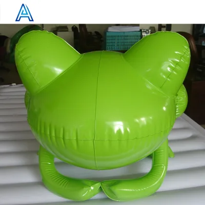 China Factory Price Customize Design PVC Inflatable 3D Frog Model Toy for Inflatable Insect Animal Toy