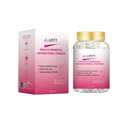 Private Label Probiotic Vaginal Powder PH Balance Antibacterial Cleaning Repair Vaginal Probiotics Capsules for Women Wholesale