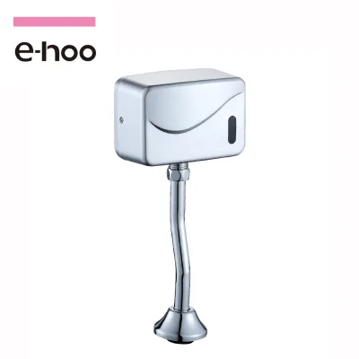 Exposed Urinal Dual-Flush Sensor Auto Flush Valve System DC/AC Powered Modern Design 1 Year Warranty Bathroom Wall-Mounted Ehoo