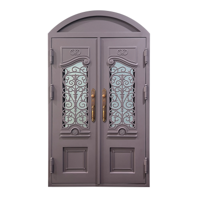 Modern Exterior Out Steel Entry Double China Cheap oem Design Door