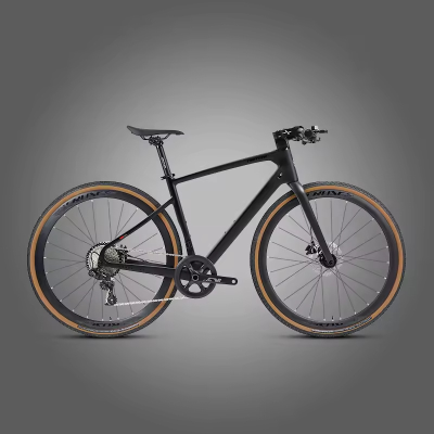 Road Bike NX 11S Cycling for MenNew Aero Design 700*40C Gravel Bike Complete Gray Black Color Carbon Gravel Frame Bicycle