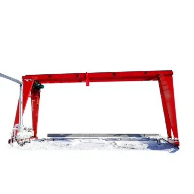 Large Tonnage 25 Ton Capacity Gantry Crane Industrial Dock Cargo Lifting Cross-Border Export Electric Remote Control Motor 10m