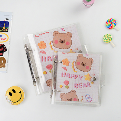 K Pop Album Photo Album for Instax Mini Film 3 Inch Photos Travel Record Iconic Album Photo Insert Lovely Bear