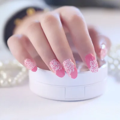 Non-toxic transfer nail sticker 3D nail stickers nail decoration