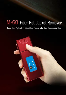 M-60 Fiber Hot Jacket Remover, Type-C Charging, 6000mAh Lithium Battery, 160C Constant Temperature
