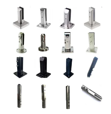 Durable Brass Suspension Clamp Holder Polished Inch Measurement System Glass Clamp Clip Spigot Shelf for Bathroom Investment