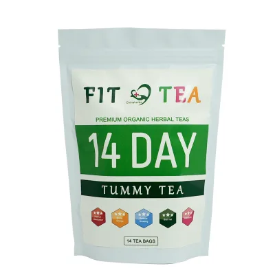 Chinaherbs Natural GMP Formula 14 Day Flat Belly Fat Burn and Daily Digestive Health Slimming Tea