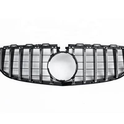 Brand New 2015-2018 W205 C63 Auto Parts ABS Front Hood Grille Mesh Grill Without Camera 360 for MERCEDES BENZ