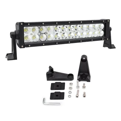 FDN Automotive 14inches 72W 12V 24V ATV LED Light Bar IP67 High-End Driving Light for Car Heavy Duty Truck 180W Spot Off-Road