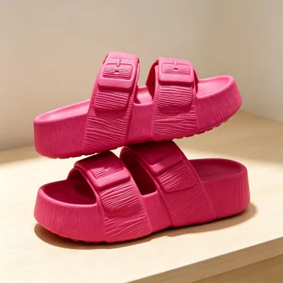 Premium Custom Logo Summer Anti-Slip Flat Soft Breathable Lightweight Durable Waterproof EVA Indoor Bathroom for House