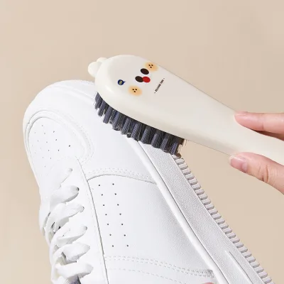 Shoes Cleaning Brush with Handle PP Plastic Laundry Clothes Cleaning Brush Shoe Brush for Housework Tools