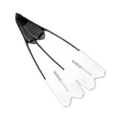 TPR Free Diving Long Blade Fins TPR Flippers for Freediving Spearfishing