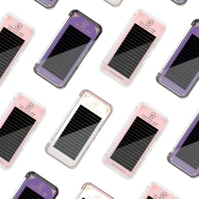 C CC D DD M L LC LD B Curl Korean Pbt Individual Classic Eyelash Extensions Lash Extension Tray Custom Trays Professional