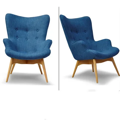 Canape Moderne Sofa Fabric Leisure Chairs Recliner Sofa Chair Modern Armchair on Sale Living Room Sofa Chair