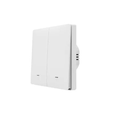 TUYA WIFI Smart Lighting Wall Switches Push Button 1/2/3 Gangs Smart Switches Support Alexa, Google Voice Control Customization