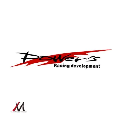Power Racing Development Car Sticker Personalized Trendy Sports Decal for Vehicles