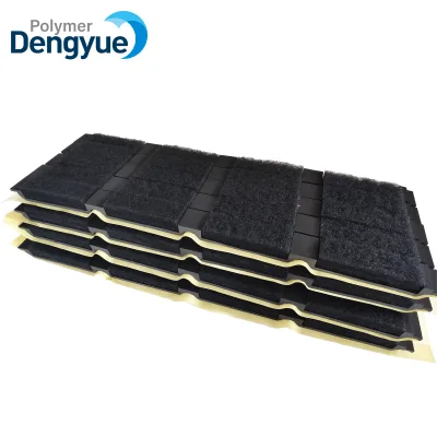 Wind Snow Proof & Anti-Condensation Felt-lined Closure Foam for Overhang Seal