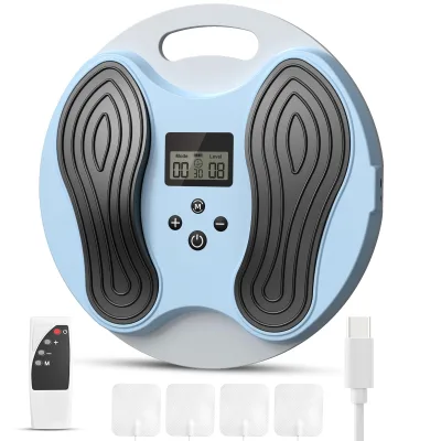 Tens & Ems Foot Massager for Circulation and Body Pain Relief Electric Feet Legs Blood Circulation Machine Fsa or Hsa Eligible