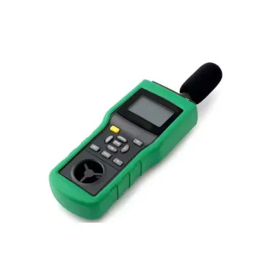 MS6300 Digital Environment Meter 6 Functions Temperature/Humidity/ Illumination/ Wind Speed/ Air Flow/ Sound Level Measurements