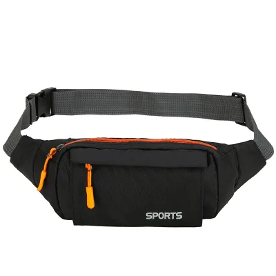 Promotion Gift Men's Close-fitting Waist Bag Oxford-style Sports Running Phone Belt Pouch Trendy Small Lightweight Waterproof