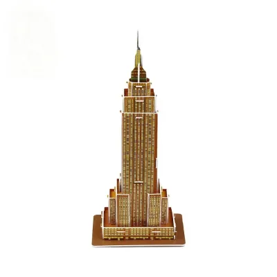 World Famous Building Model Other Eps Puzzles 3d City Puzzles DIY Gift for Children