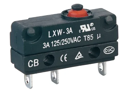 Sealed Small Electronic Micro Switch IP65 or IP67 LXW-3A