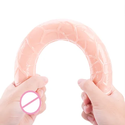 Hot Selling High Quality Realistic Monster TPR Flesh  Dildo Strong Suction Cup Dildo Anal Dildos for Women