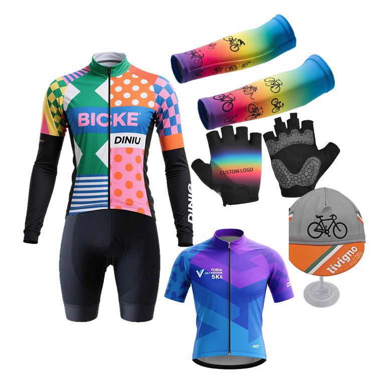 Hot Sale Summer Men women Short Sleeve  Breathable New Style Custom Pattern cycling clothing for women