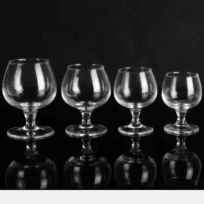 Custom Logo and Pattern Unbreakable Plastic Acrylic Short Stemmed Cognac Whisky Brandy Snifter Cup Brandy Snifter Glass
