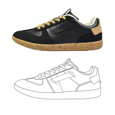 New Style Breathable Fashion Men Casual Shoes Fashion Leather Footwear Shoes for Men