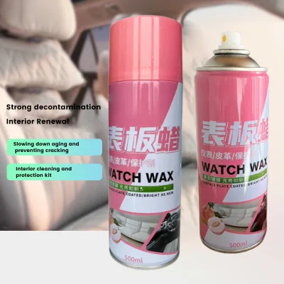 500ML Long-Lasting Watch Wax Spray Dashboard Care Multi-purpose Cleaning Spray for Car