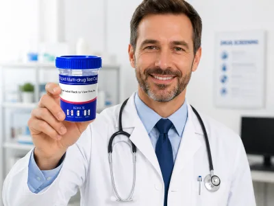 High Quality Drug Testing Analysis for Rapid Screening Cup Multi 22 Panels Built in Optional Adulteration Strips