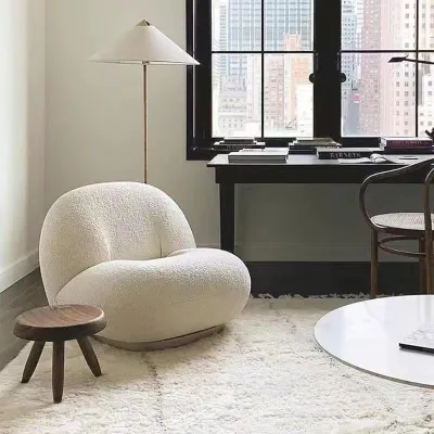 K Retro Vintage Lounge Armchair Vintage Living Room Chair for Sale Iron Tan Accent Chair