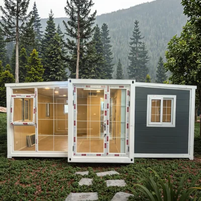 Modernized Mobile Expansion Containers - Portable and Detachable Convenient Houses, Suitable for Residential Use.